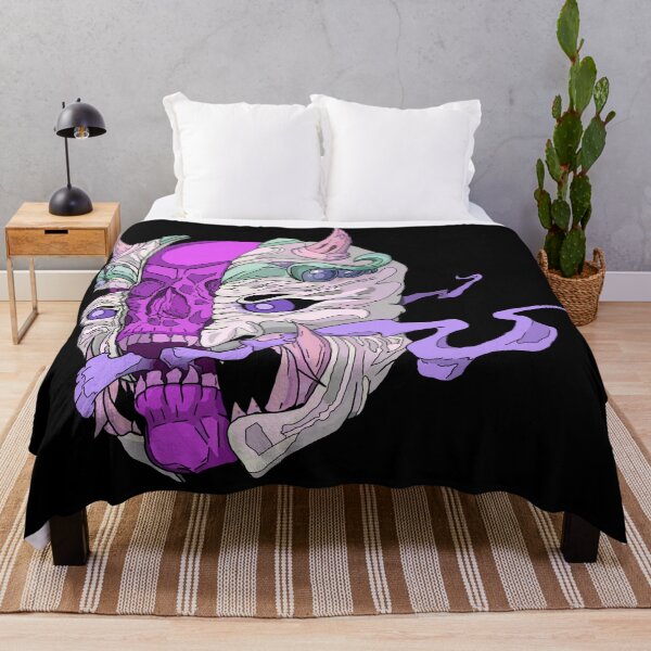 Item preview, Demon Oni, Skull, Skeleton, Death Smile, Purple designed and sold by Maculele.