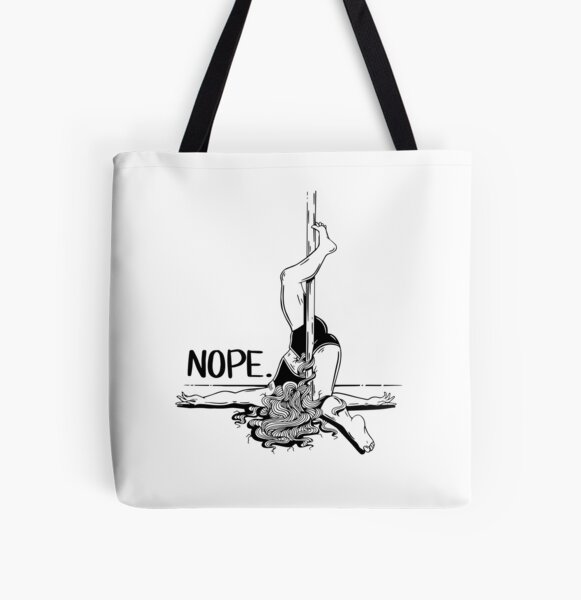 Funny Yoga Tote Bags for Sale