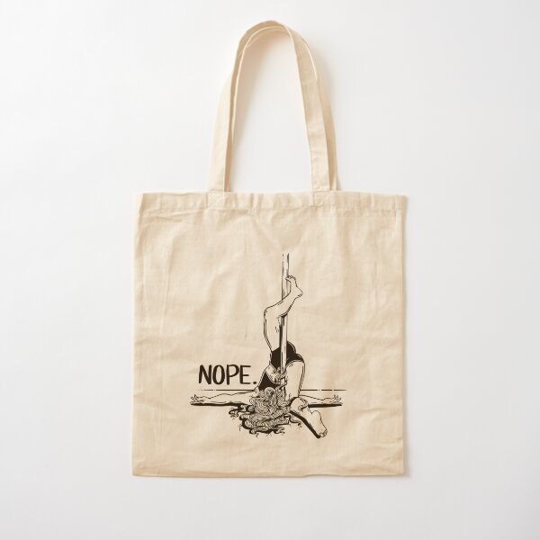 Pilates Cotton Tote Bag With Tarot & Magic Inspired Design