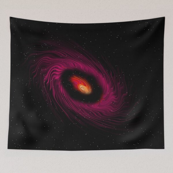 Aperçu de l'œuvre Hoags Objet Galaxie Art Abstrait créée et vendue par Tshirtstory.