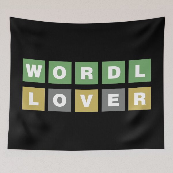Item preview, Wordle Lover - Funny Wordling Game Words obsessed designed and sold by elhefe.
