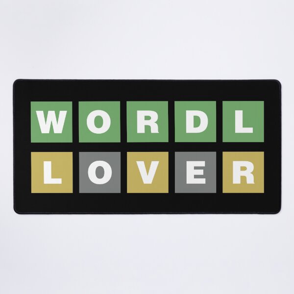 Item preview, Wordle Lover - Funny Wordling Game Words obsessed designed and sold by elhefe.