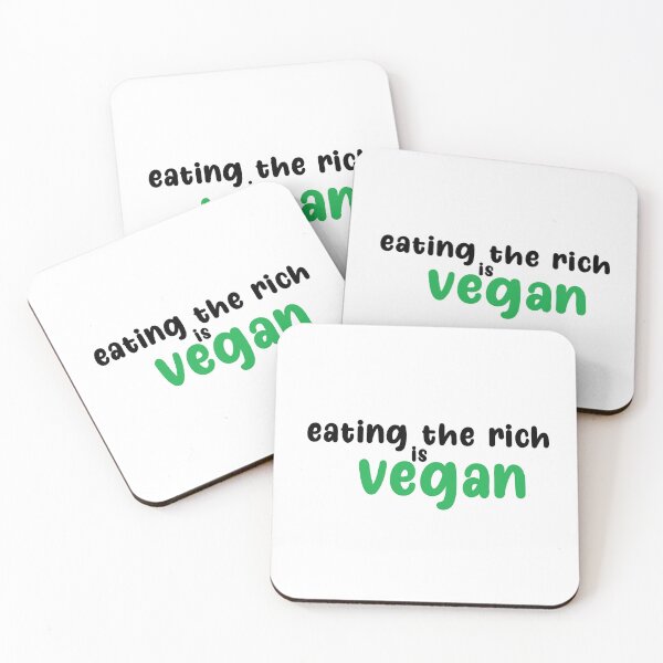 Item preview, eating the rich is vegan designed and sold by lizig.