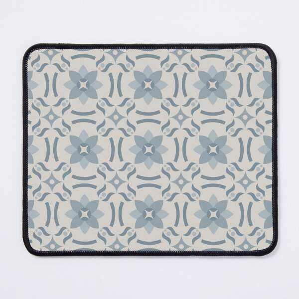 Item preview, Geometric Pattern: Waterlily: Bluestone designed and sold by Red Wolf.
