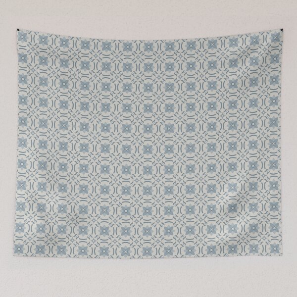 Item preview, Geometric Pattern: Waterlily: Bluestone designed and sold by Red Wolf.