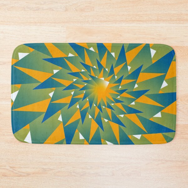 Item preview,  Quad Neon Geometric Spiral art designed and sold by Ariel Guevara.