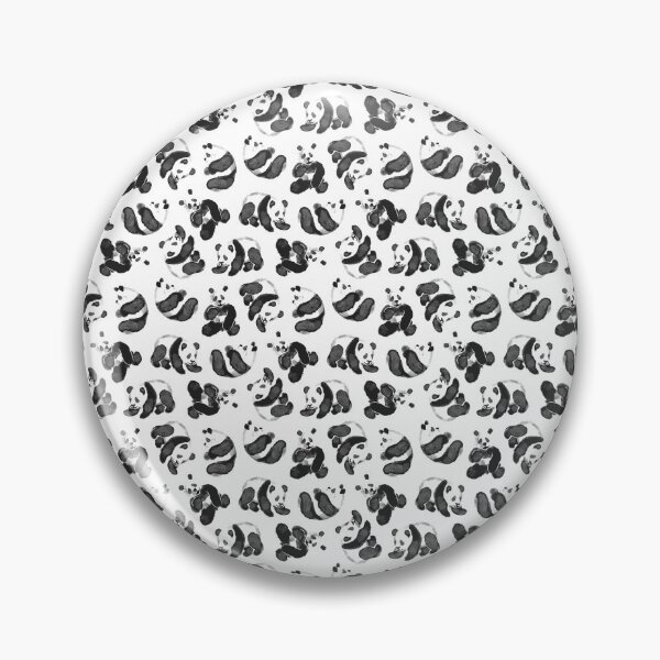Item preview, Watercolor panda bears pattern designed and sold by ZaraPrint.