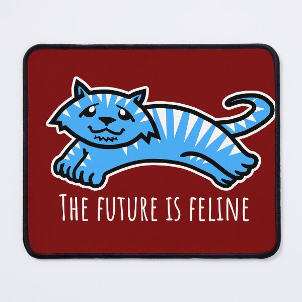 Item preview, The future is feline - cute cat designed and sold by squarecloud.