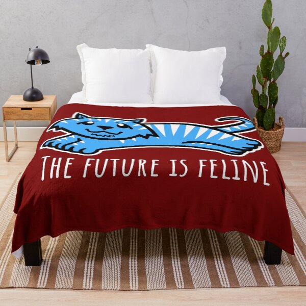 Item preview, The future is feline - cute cat designed and sold by squarecloud.