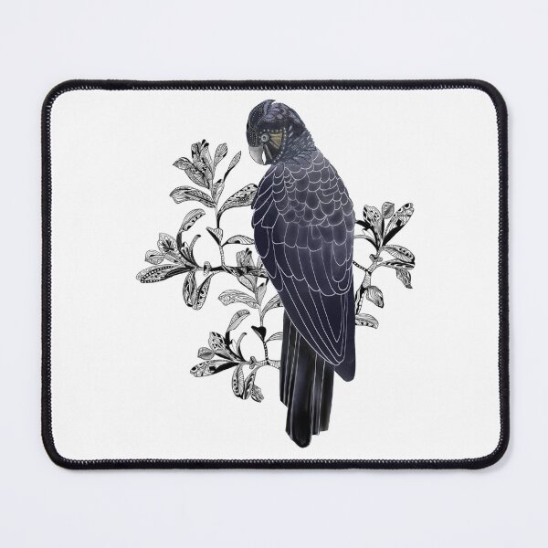 Item preview, Black Cockatoo exotic Australian bird  designed and sold by ahahdodo.
