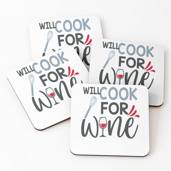 Item preview, Will Cook For Wine designed and sold by FOX1999-Design.