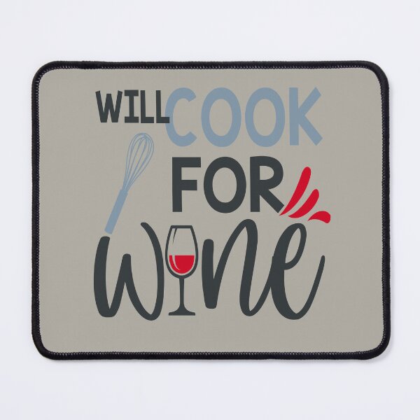 Item preview, Will Cook For Wine designed and sold by FOX1999-Design.