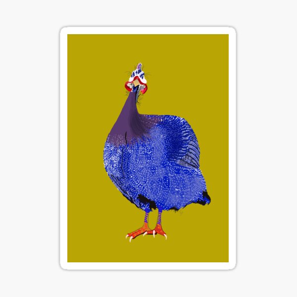Guinea Fowl Sticker