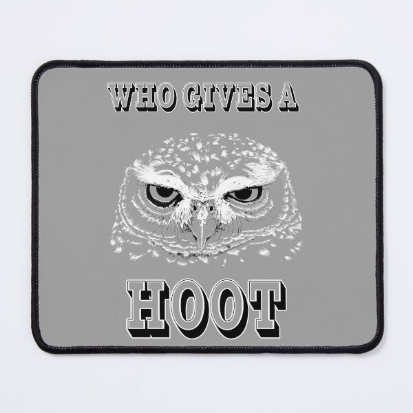 Item preview, Who Gives A Hoot Grumpy Owl designed and sold by Pajamurai.