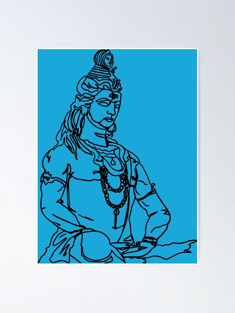wallpics 30.48 cm Mahadev | Mahakal | Bholenath | Lord Shiva Self Adhesive  Decorative Wall Sticker || (30cm X 45cm) cut5045 Self Adhesive Sticker  Price in India - Buy wallpics 30.48 cm