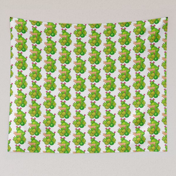 Item preview, Pretty kawaii cactus with love sign designed and sold by AliceMarr.