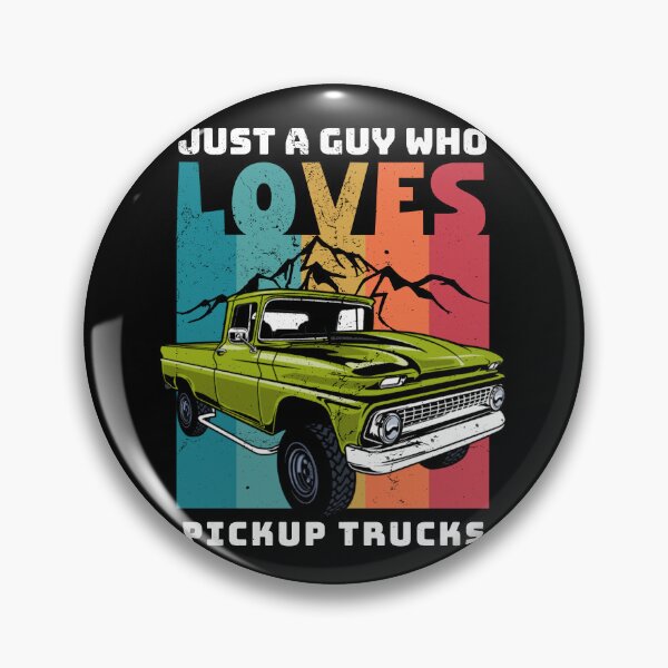 Item preview, Just A Guy Who Loves Pickup Trucks Funny Vintage Retro Sunset designed and sold by retrodesigner14.