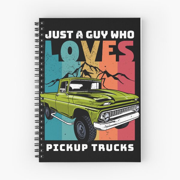 Item preview, Just A Guy Who Loves Pickup Trucks Funny Vintage Retro Sunset designed and sold by retrodesigner14.