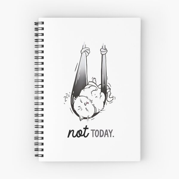 Item preview, Aerial Yoga Silks NOT TODAY cute Cat designed and sold by cristicreative.