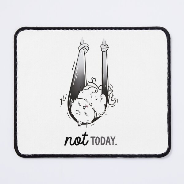 Item preview, Aerial Yoga Silks NOT TODAY cute Cat designed and sold by cristicreative.