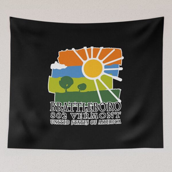 Item preview, Brattleboro in Vermont USA 07 designed and sold by PodiShawna.