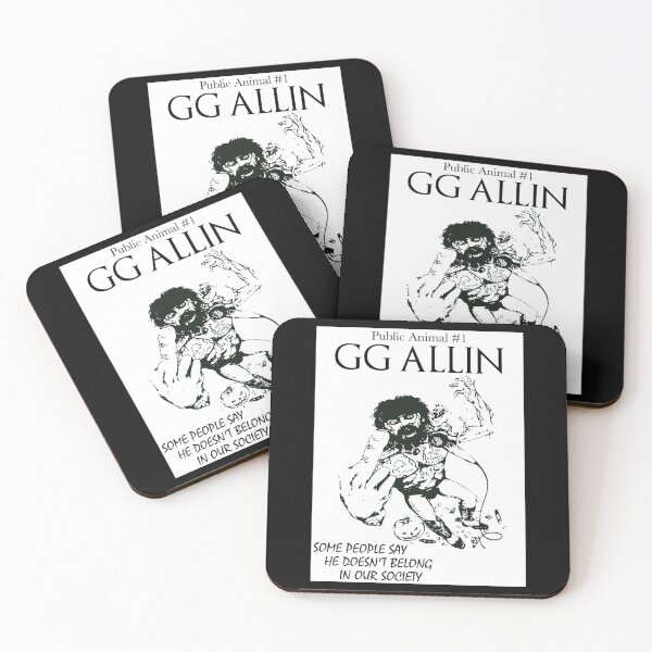 Item preview, Gg Allin Public Animal 1 Sticker designed and sold by allysonhat.