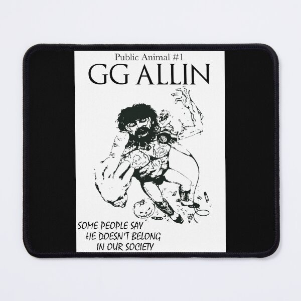 Item preview, Gg Allin Public Animal 1 Sticker designed and sold by allysonhat.