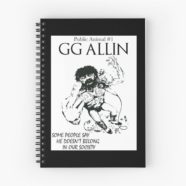 Item preview, Gg Allin Public Animal 1 Sticker designed and sold by allysonhat.