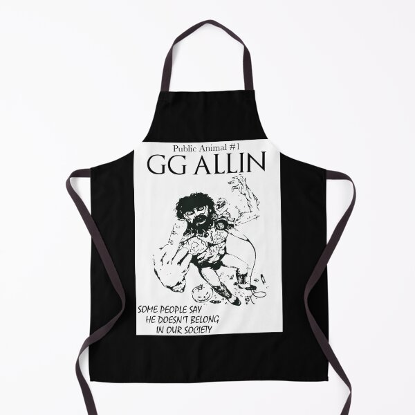 Item preview, Gg Allin Public Animal 1 Sticker designed and sold by allysonhat.