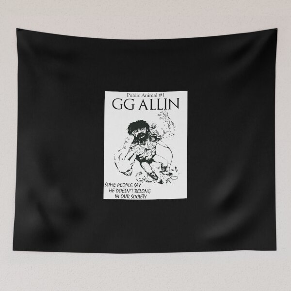 Item preview, Gg Allin Public Animal 1 Sticker designed and sold by allysonhat.