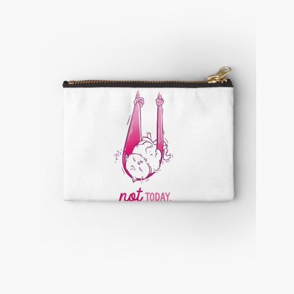 Item preview, Aerial Yoga Silks NOT TODAY cute Cat - PINK designed and sold by cristicreative.