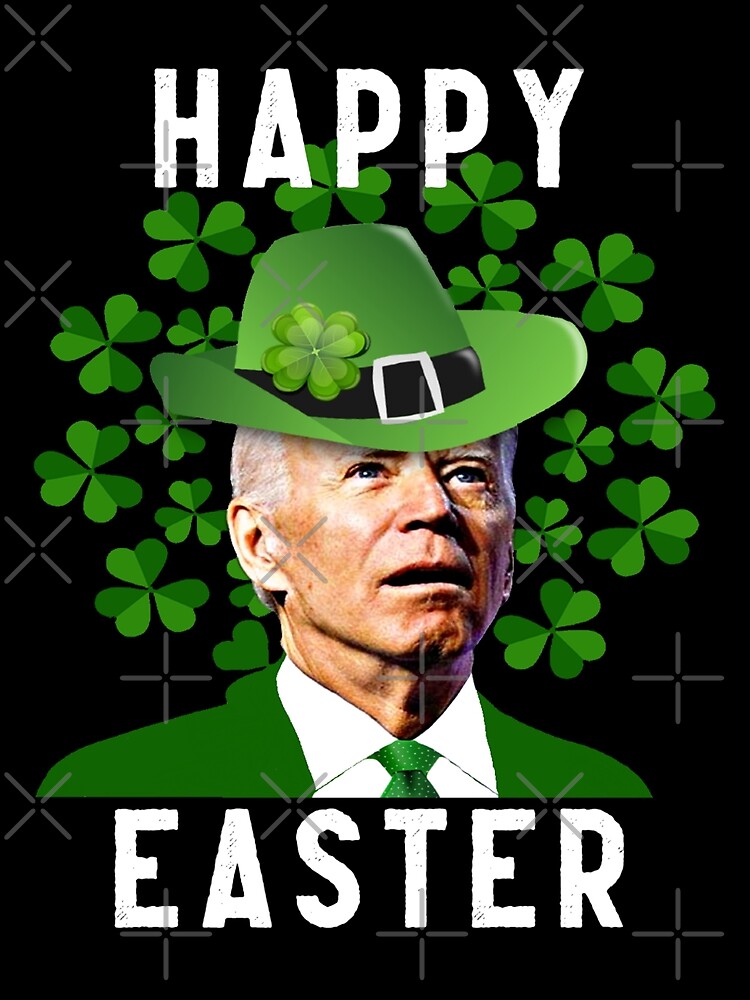 Funny Joe Biden Confused St Patricks Happy Easter" Scarf for Sale by JG0024  | Redbubble