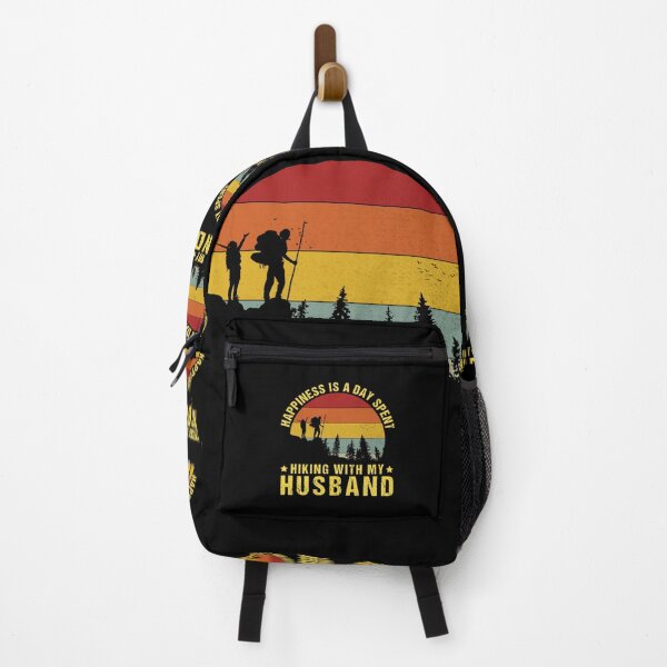 Item preview, Happiness Is A Day Spent Hiking With My Husband designed and sold by amishacreates.