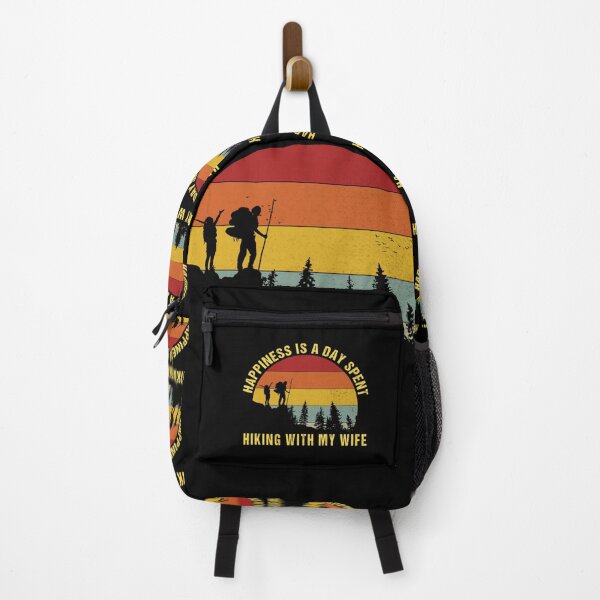 Item preview, Happiness Is A Day Spent Hiking With My Wife designed and sold by amishacreates.