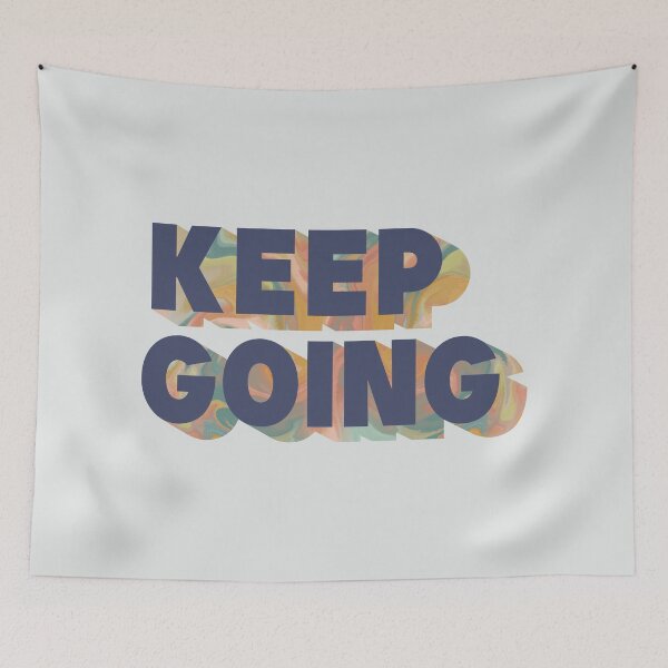 Item preview, Keep Going designed and sold by MadeByMeera.