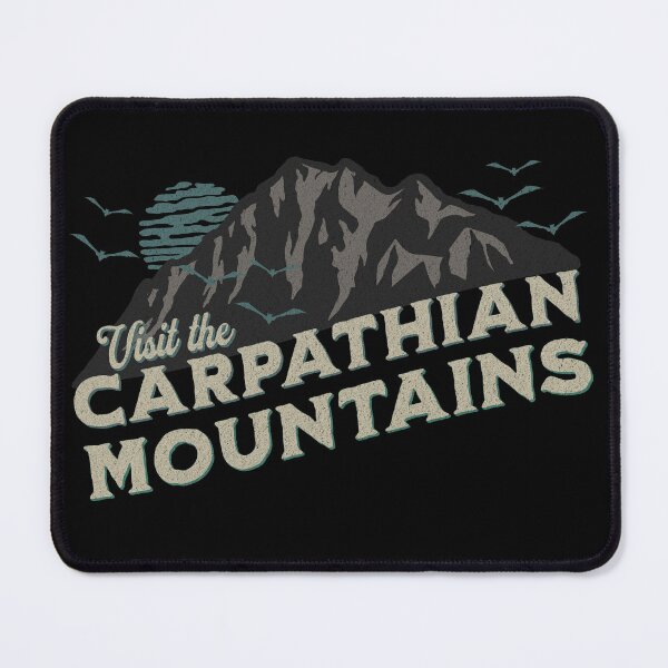 Item preview, Visit the Carpathian Mountains Funny Vampire Adventure Hike designed and sold by EmmiFoxDesigns.