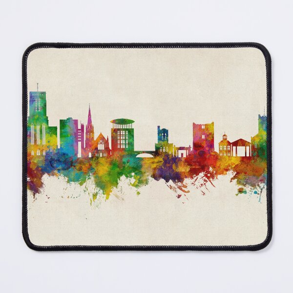 Item preview, Guildford England Skyline designed and sold by ArtPrints.