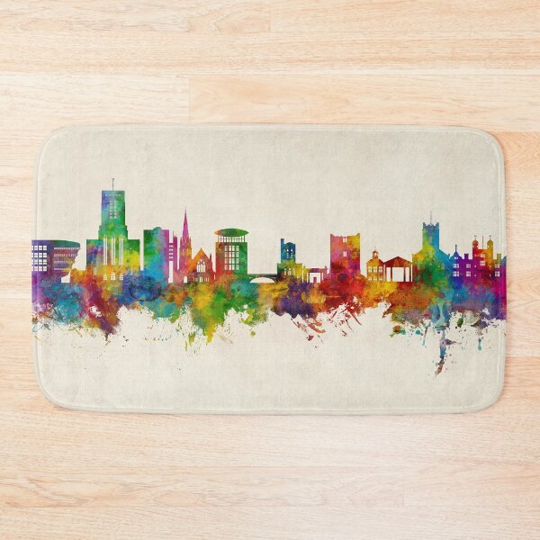 Item preview, Guildford England Skyline designed and sold by ArtPrints.