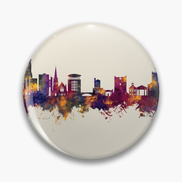 Item preview, Guildford England Skyline designed and sold by ArtPrints.