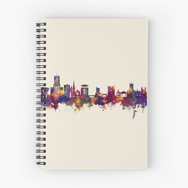 Item preview, Guildford England Skyline designed and sold by ArtPrints.