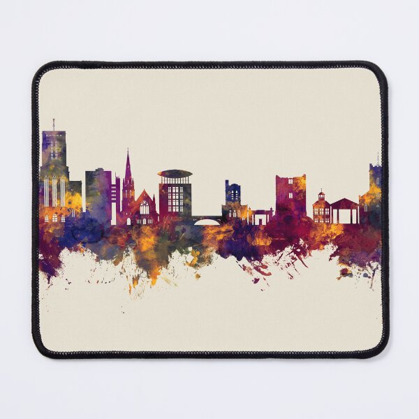 Item preview, Guildford England Skyline designed and sold by ArtPrints.