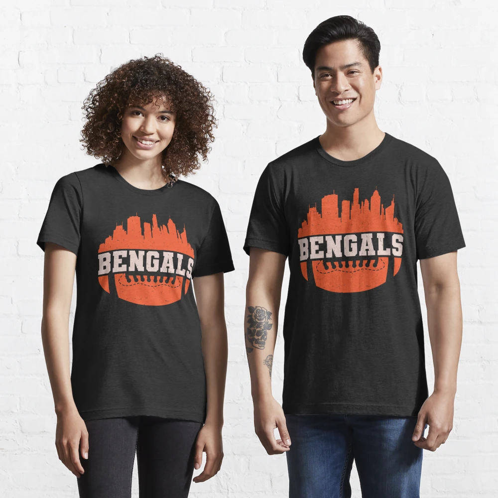 Cincinnati Bengals Football Team Nfl Super Bowl T Shirt Vintage Men Gift  Tee New