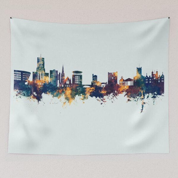 Item preview, Guildford England Skyline designed and sold by ArtPrints.