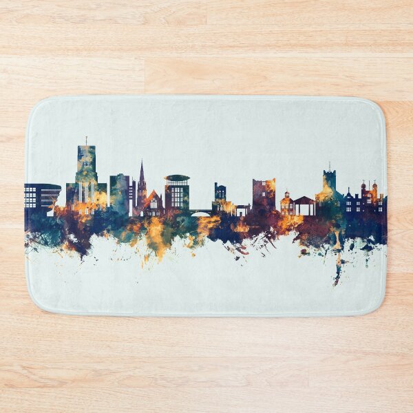 Item preview, Guildford England Skyline designed and sold by ArtPrints.