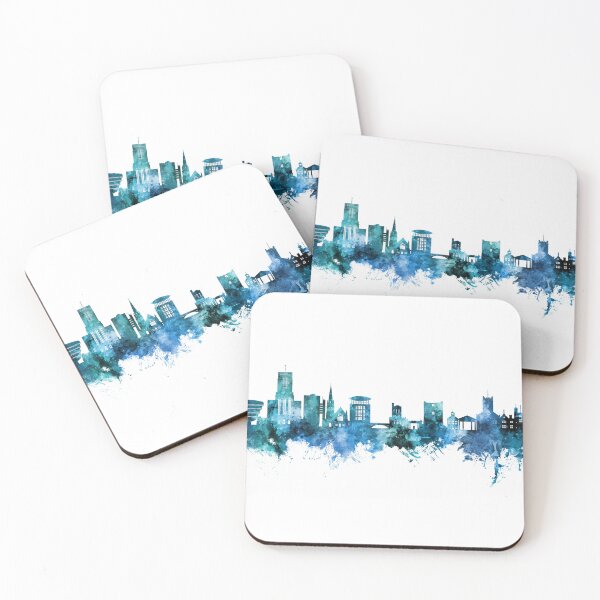 Item preview, Guildford England Skyline designed and sold by ArtPrints.