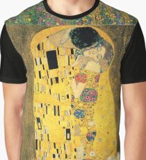 Gustav Klimt- The Kiss Graphic T-Shirt