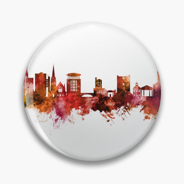 Item preview, Guildford England Skyline designed and sold by ArtPrints.
