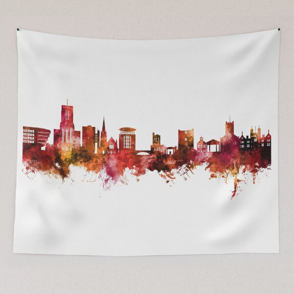 Item preview, Guildford England Skyline designed and sold by ArtPrints.