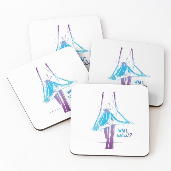 Item preview, Aerial Silks WAIT, WHAT? - Aerial Silks Hammock Yoga Fail designed and sold by cristicreative.