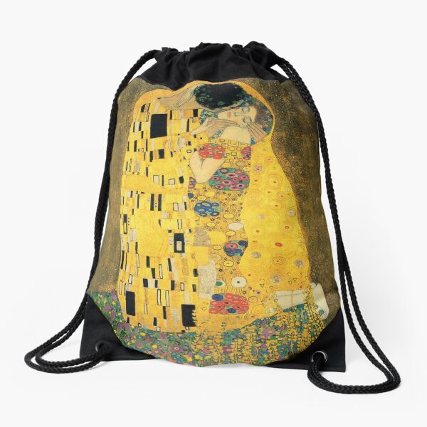 Gustav Klimt- The Kiss Drawstring Bag